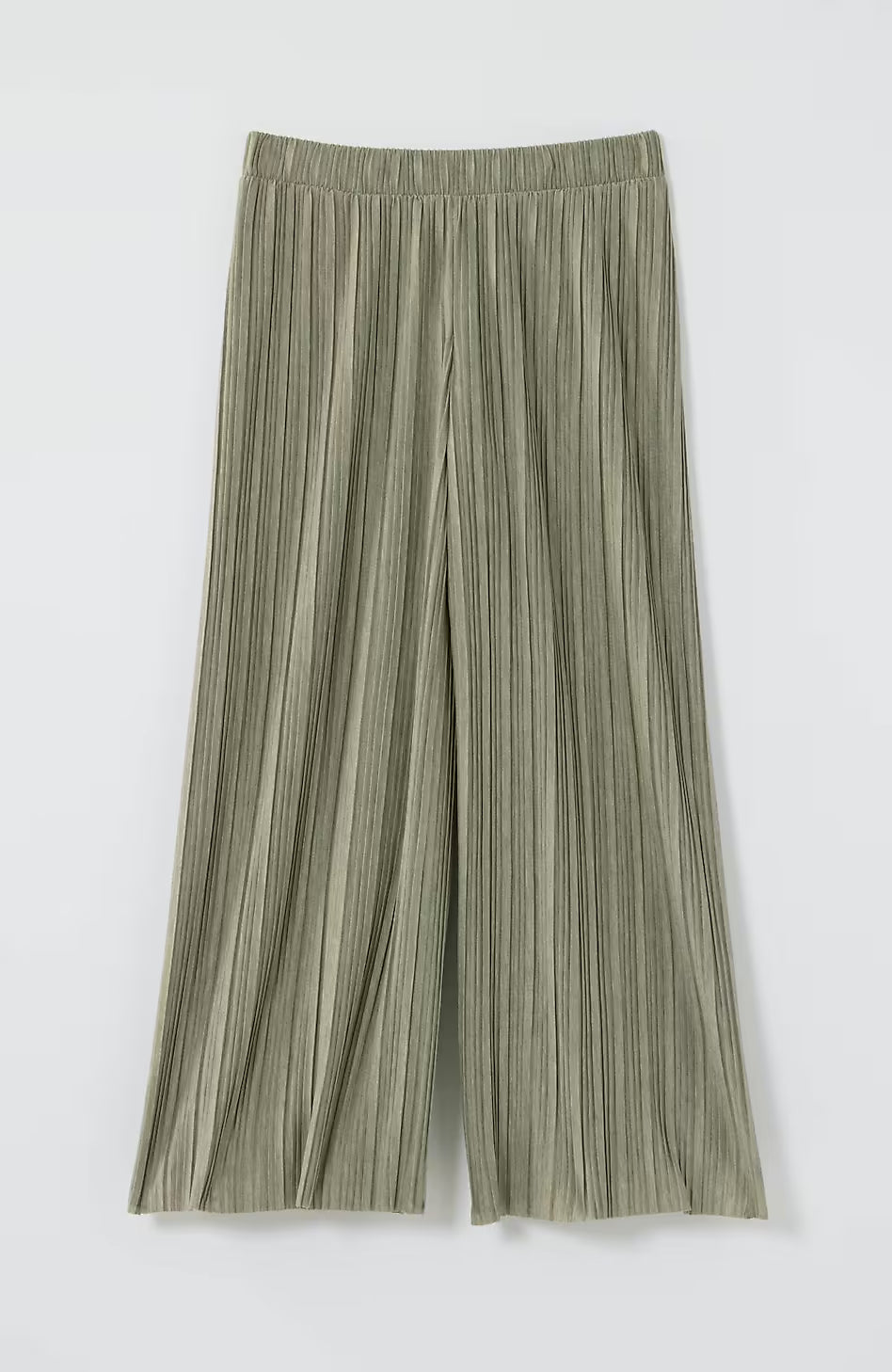 Pure Jill Pleated Jersey-Knit Crops