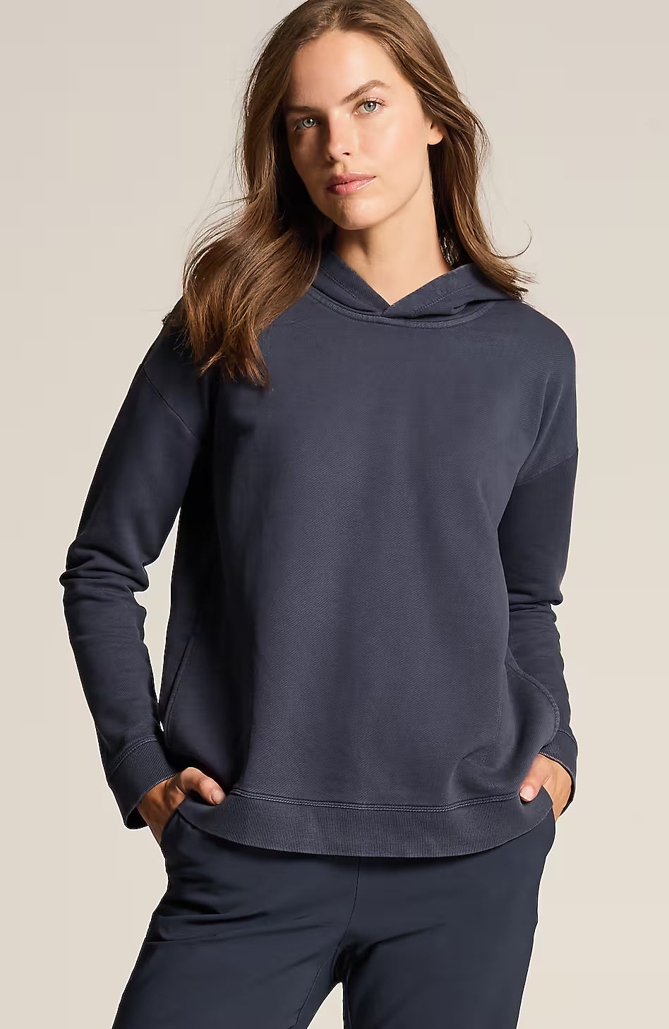 Fit Garment-Dyed Hoodie