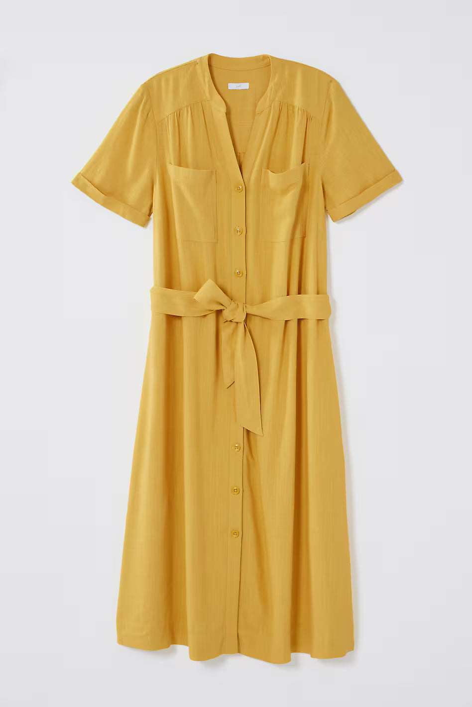 Patch-Pocket Shirtdress