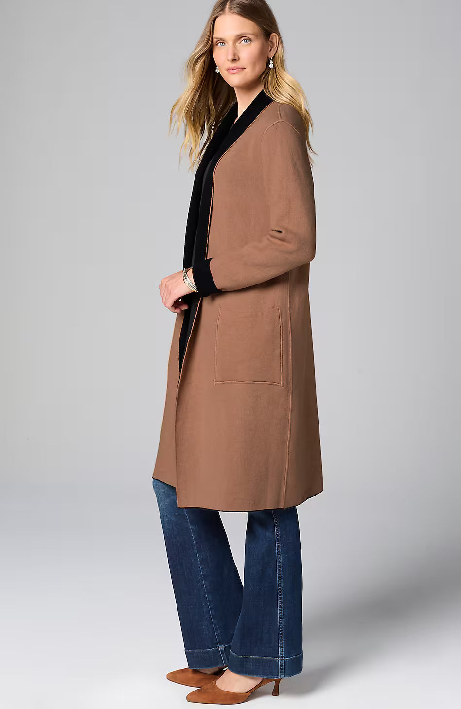 Reversible Majestic Sweater Coat