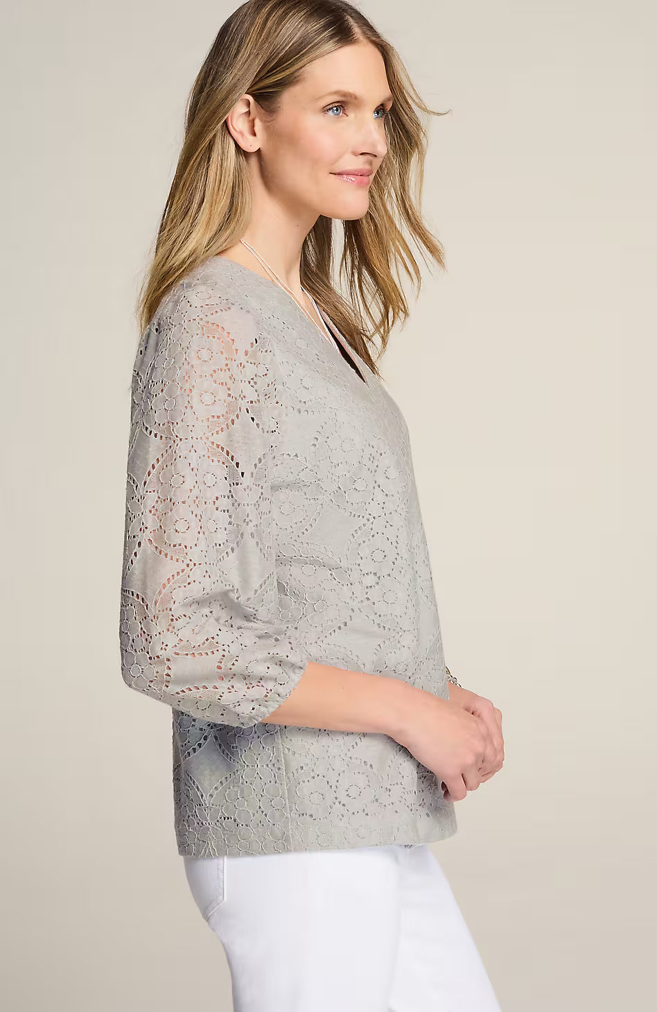 Lace Knit Top