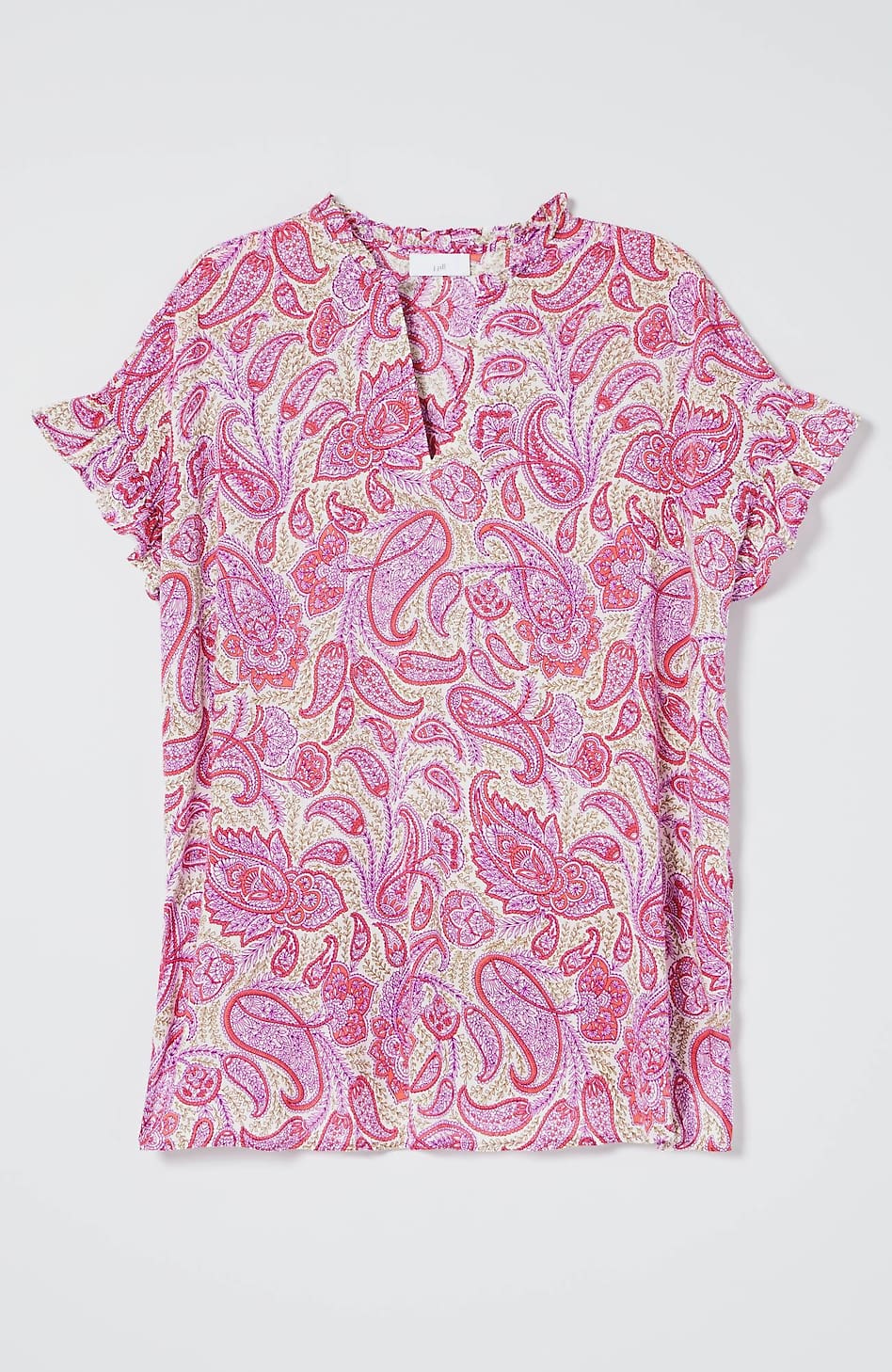 Relaxed Ruffle Top