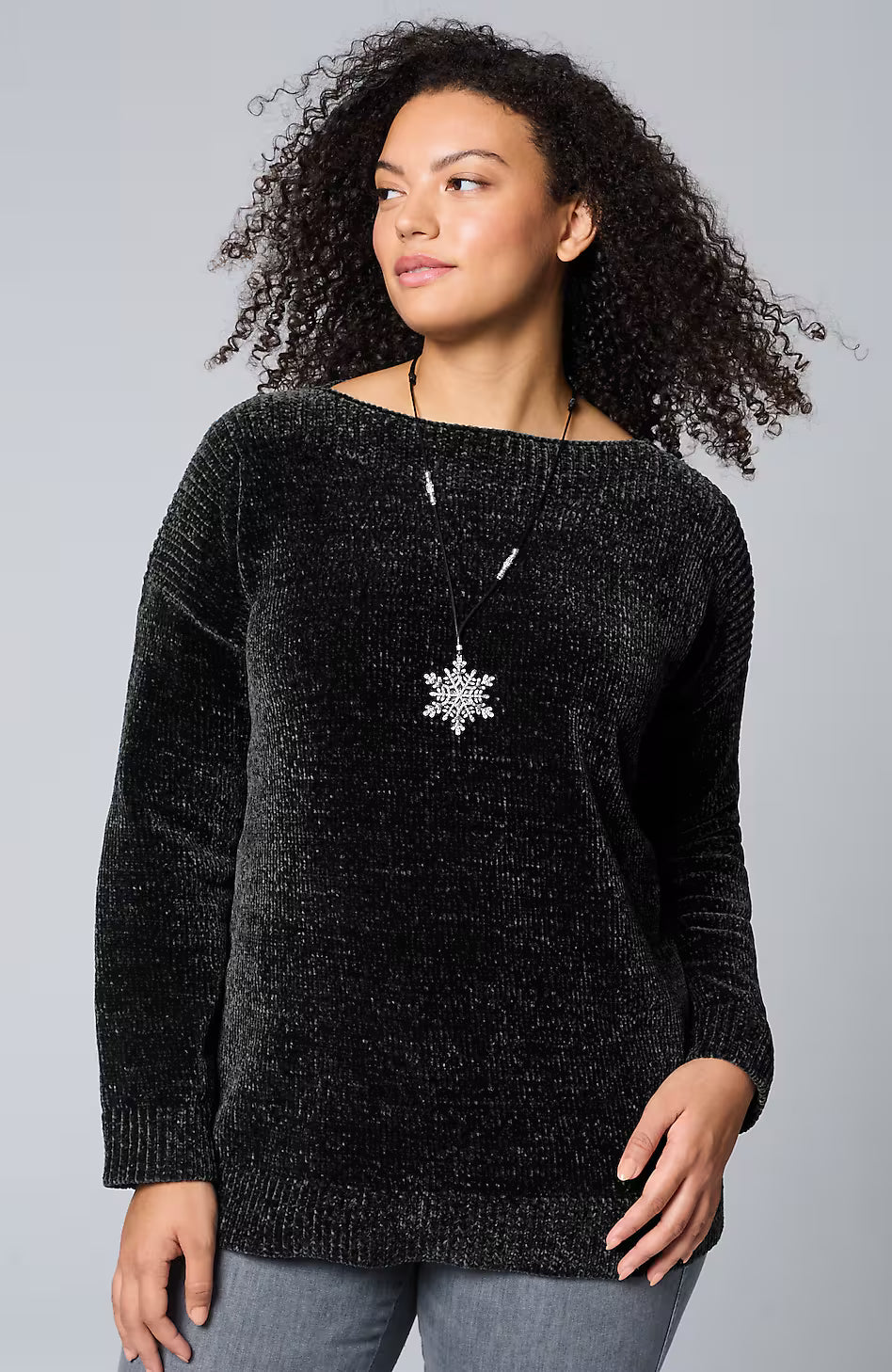 Pure Jill Luxe Chenille Sweater