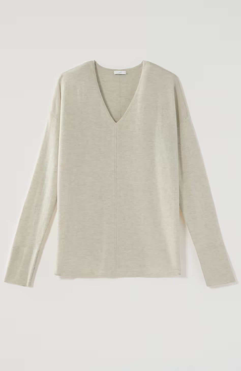 Organically Grown Cotton Seamed Sweater