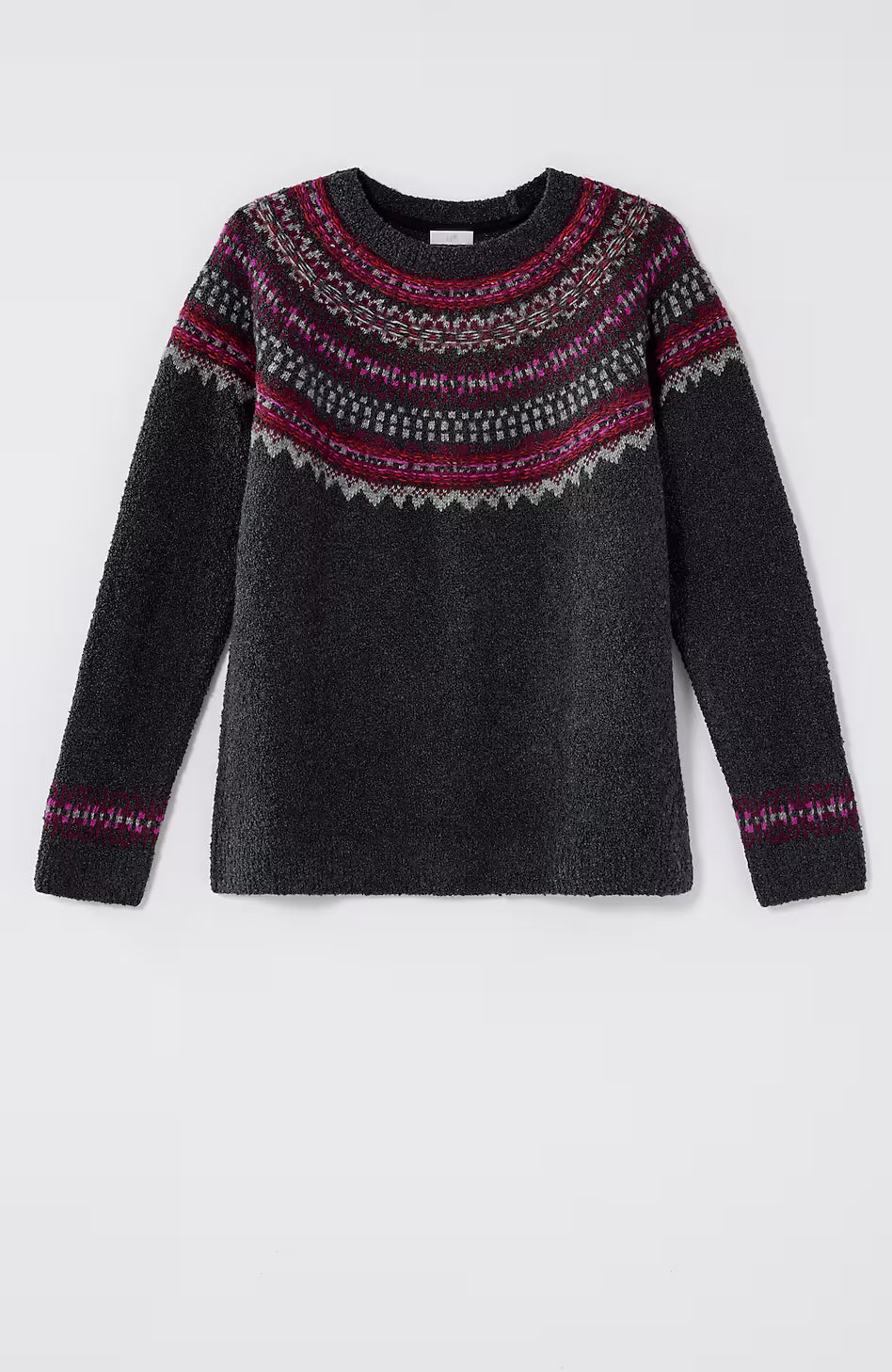 Fair Isle Pullover Sweater