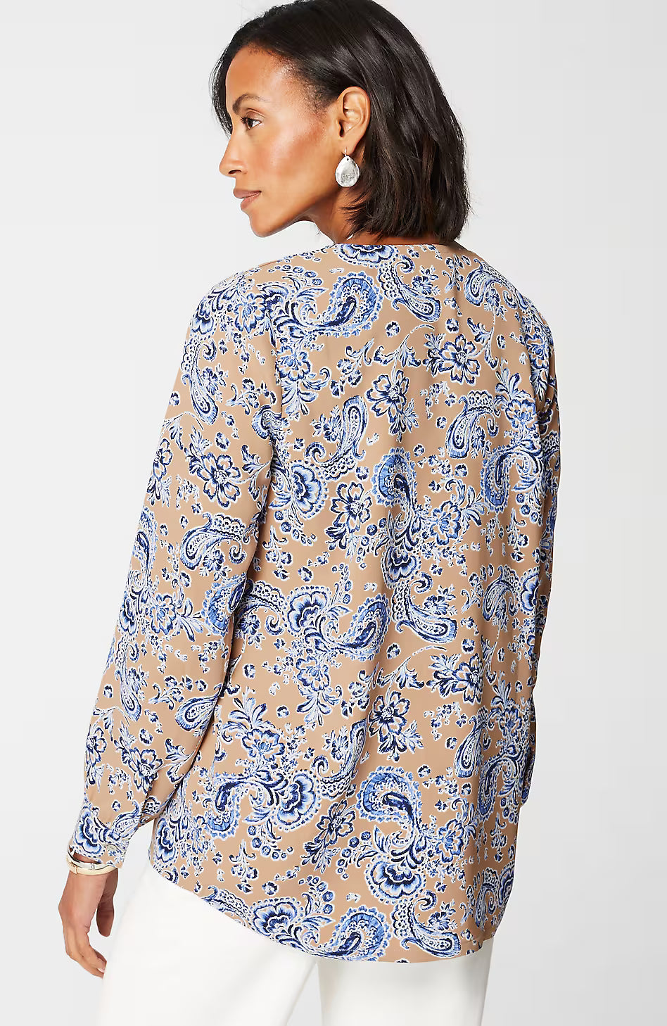 Wearever Easy-Care Split-Neck Popover