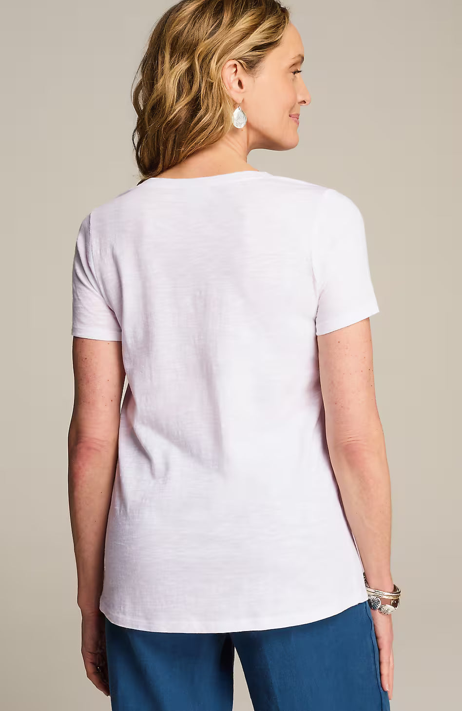 Umbrella-Embroidered Tee