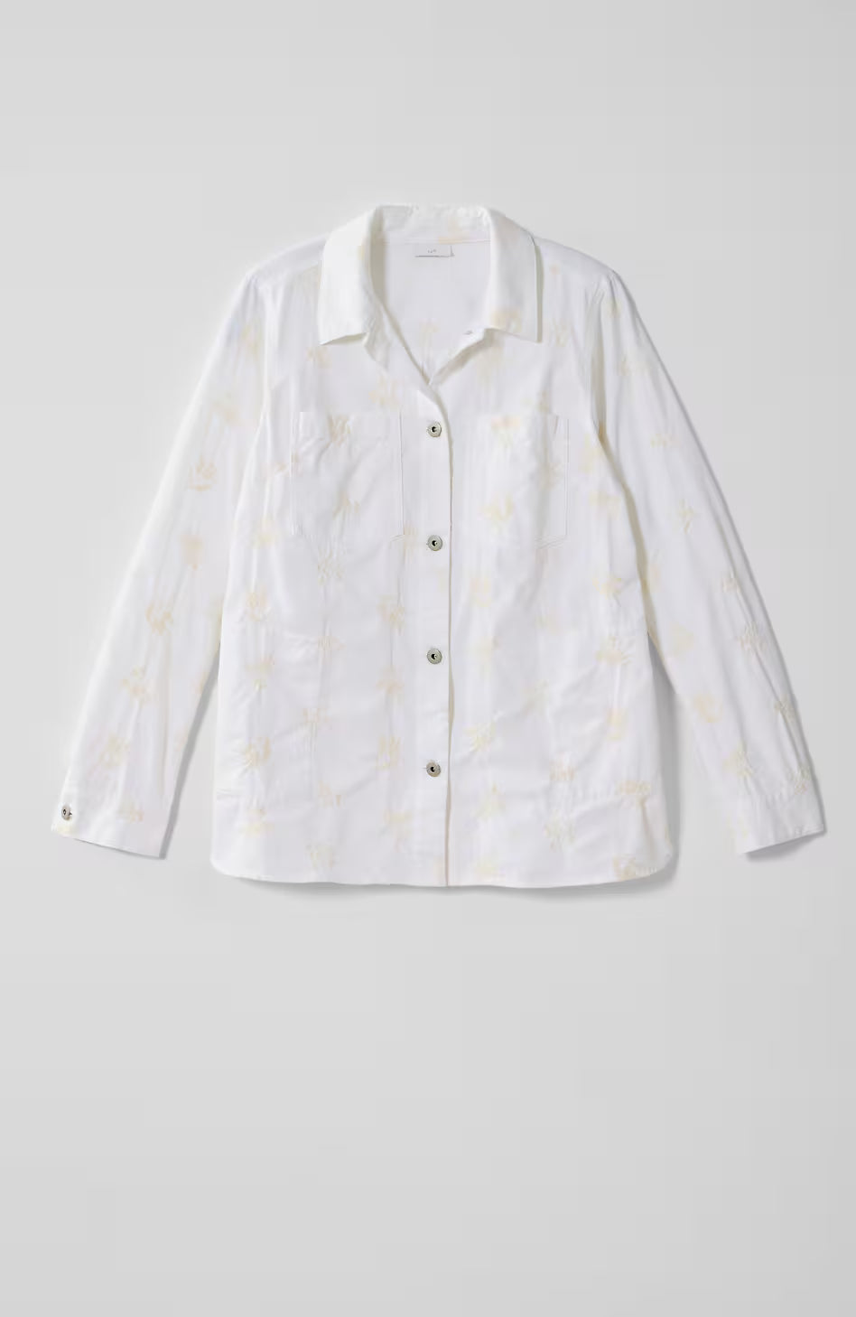Embroidered Patch-Pocket Jacket