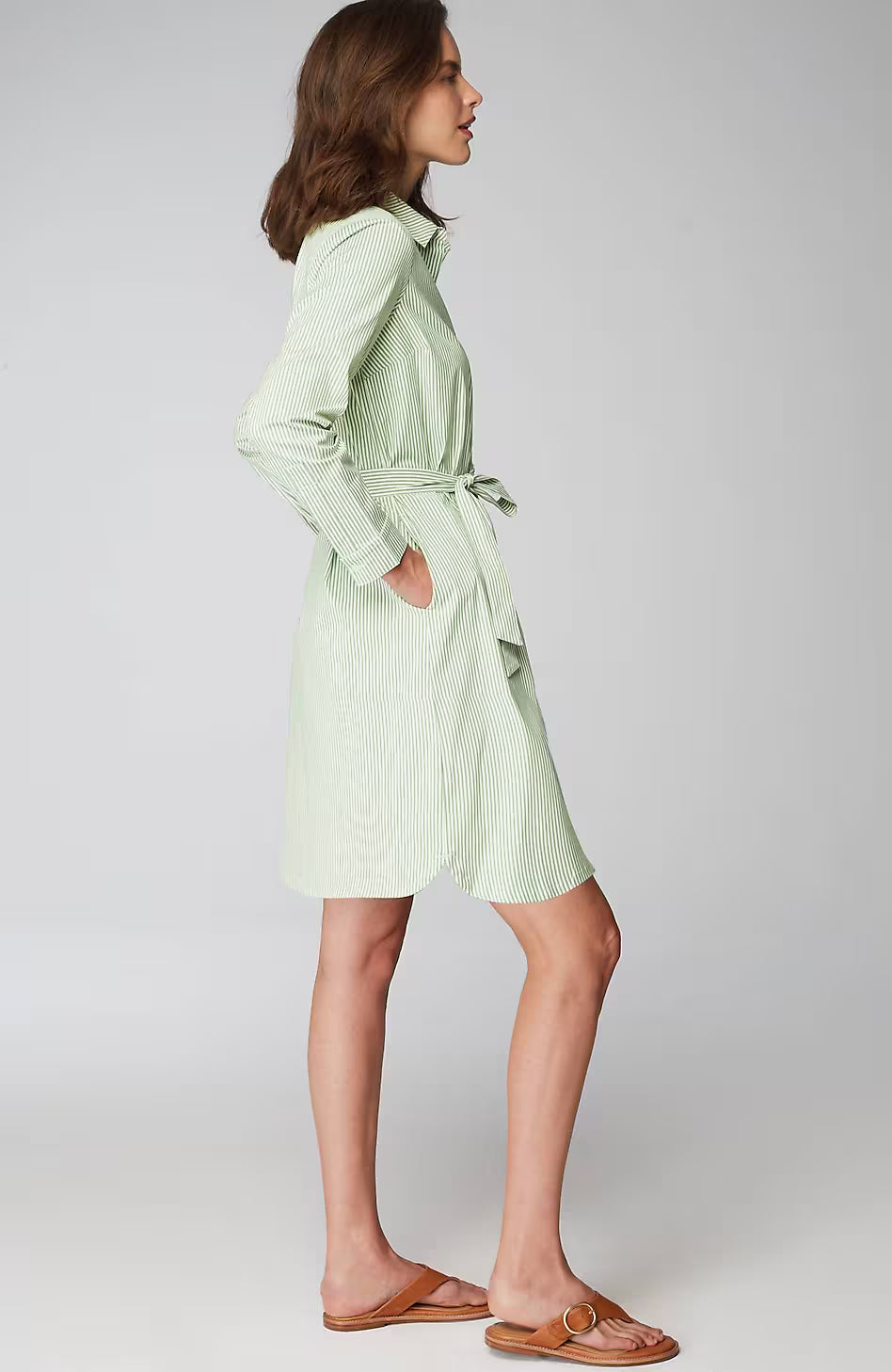 Wearever Belted Shirtdress