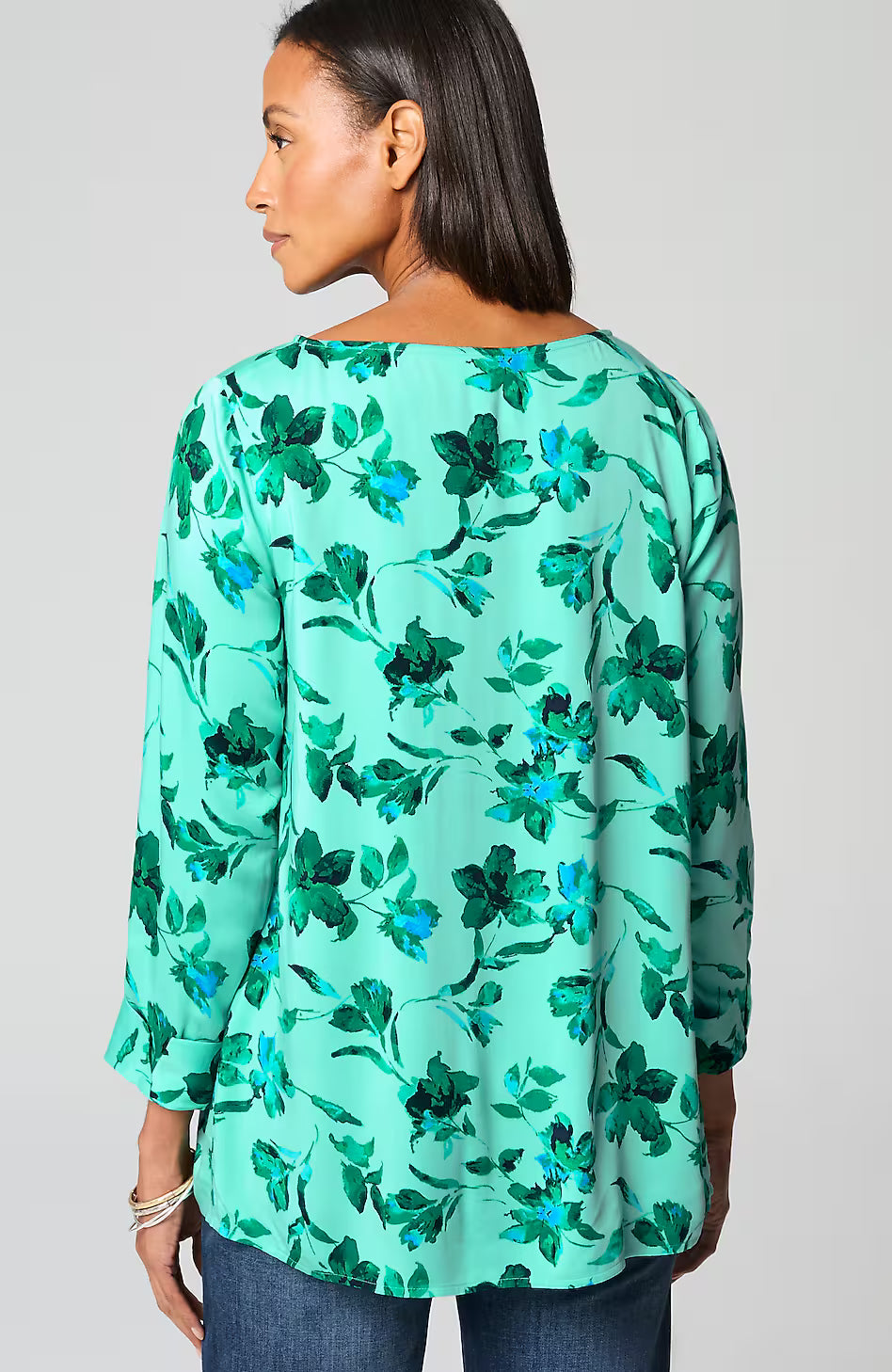 Satin A-Line Top