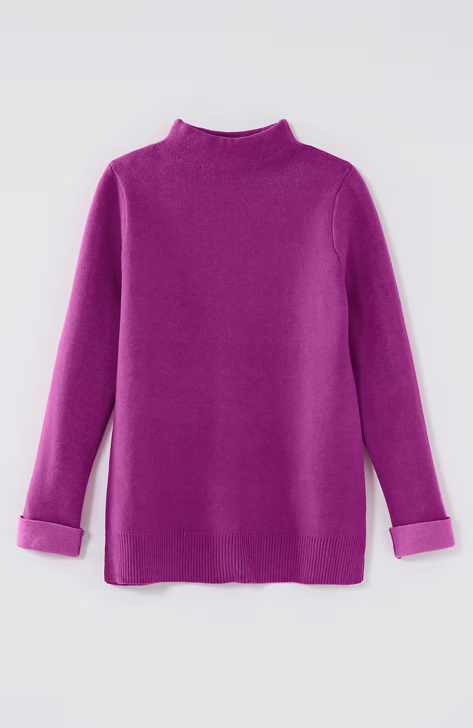Majestic Funnel-Neck Sweater