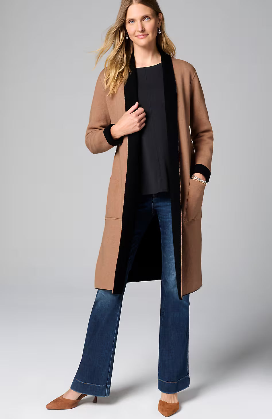 Reversible Majestic Sweater Coat