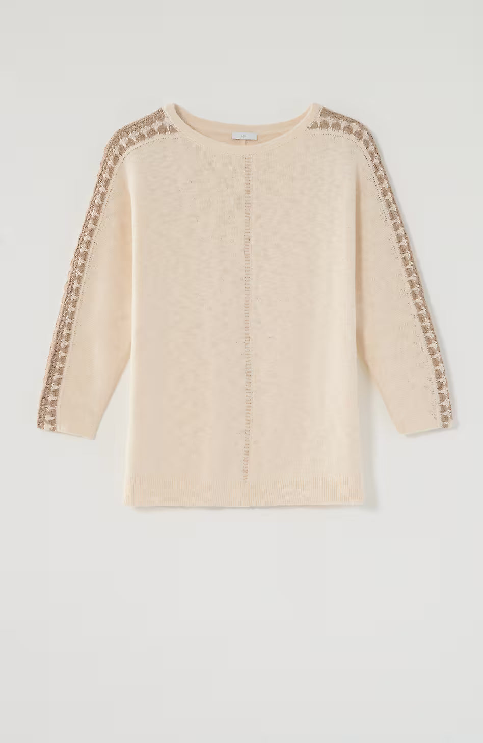 Crochet-Detailed Sweater