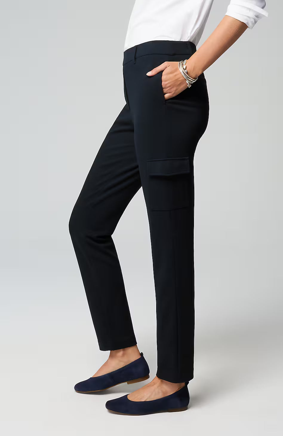 Knit Cargo Pants