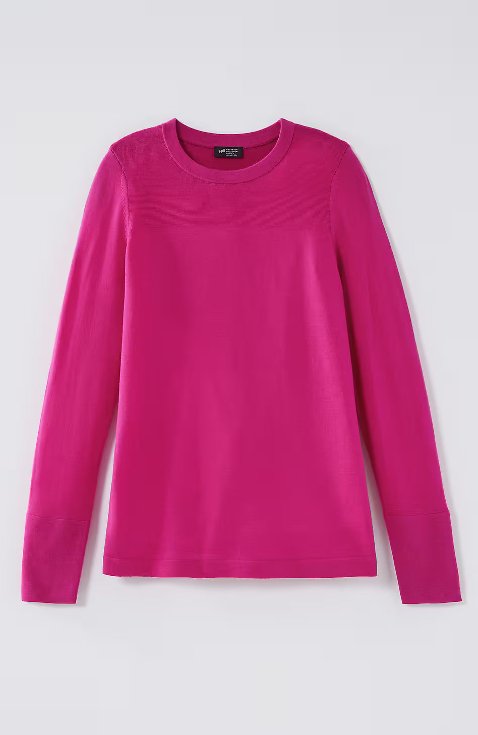 Wearever Textured-Yoke Merino Sweater