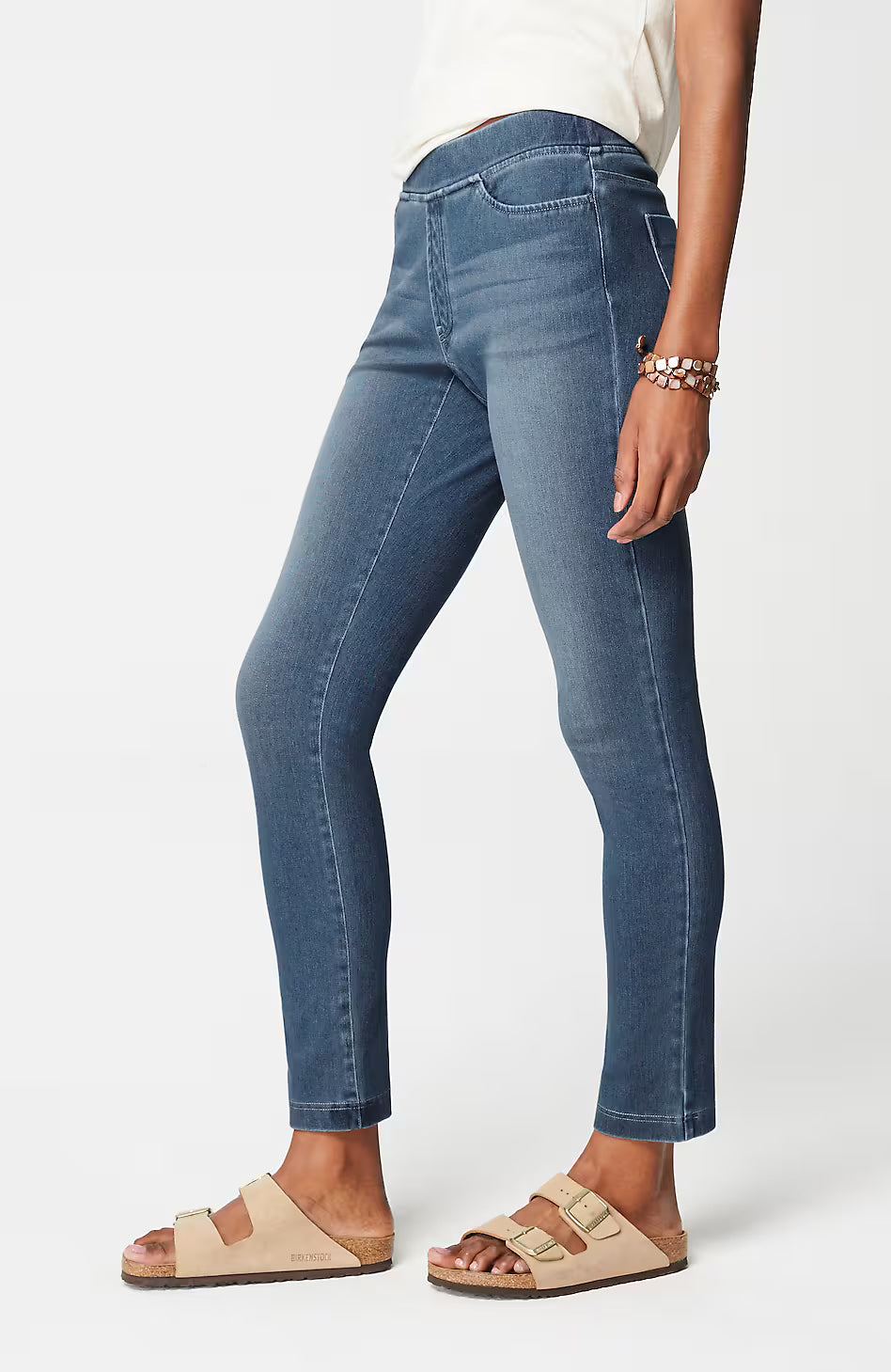 Pure Jill 5-Pocket Knit Jeans
