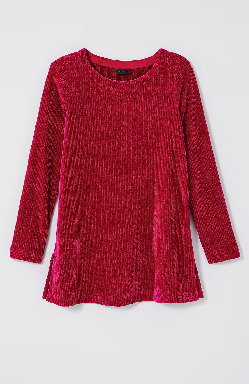Wearever Boat-Neck Chenille Tunic