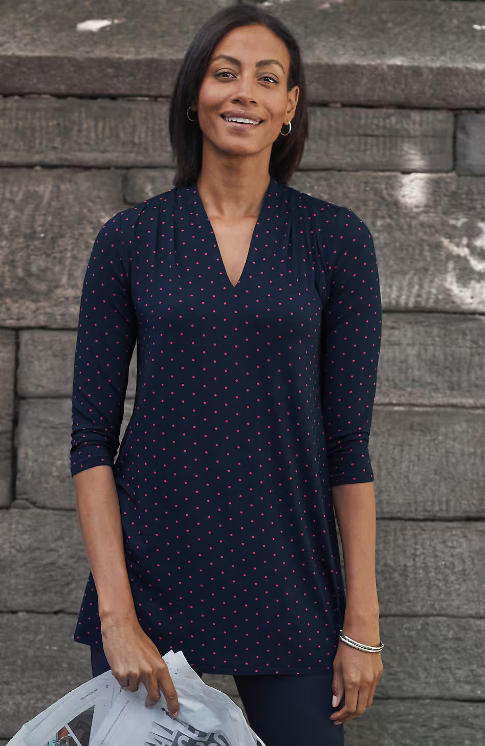 Wearever Pleated A-Line Tunic