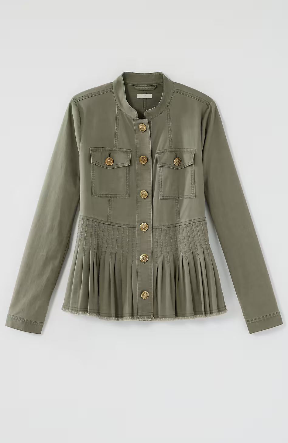 Military Peplum Jacket