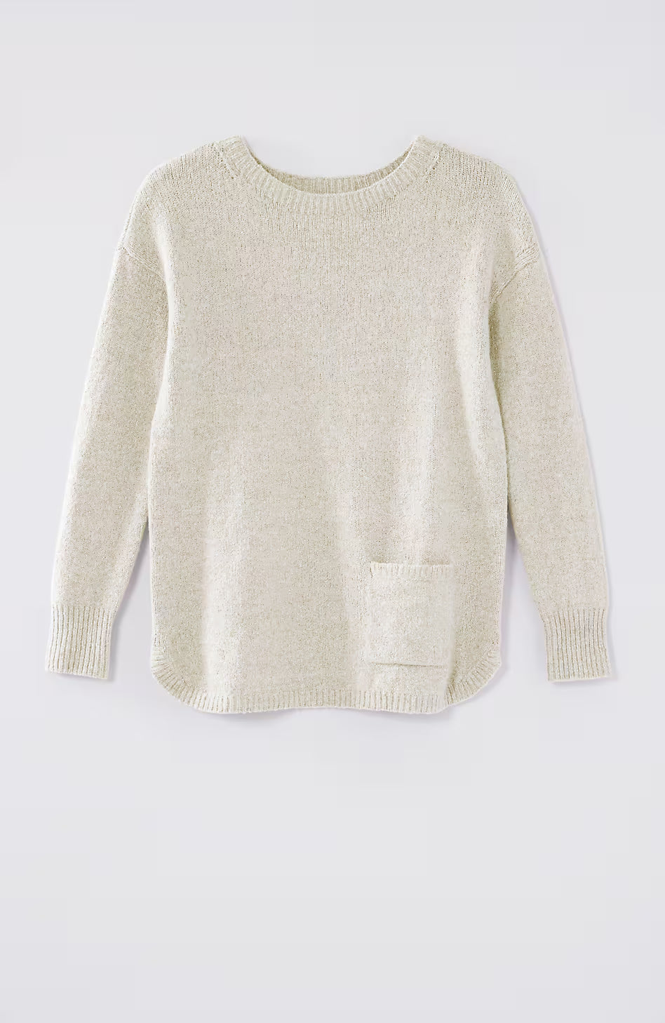 Pure Jill Single-Front-Pocket Sweater