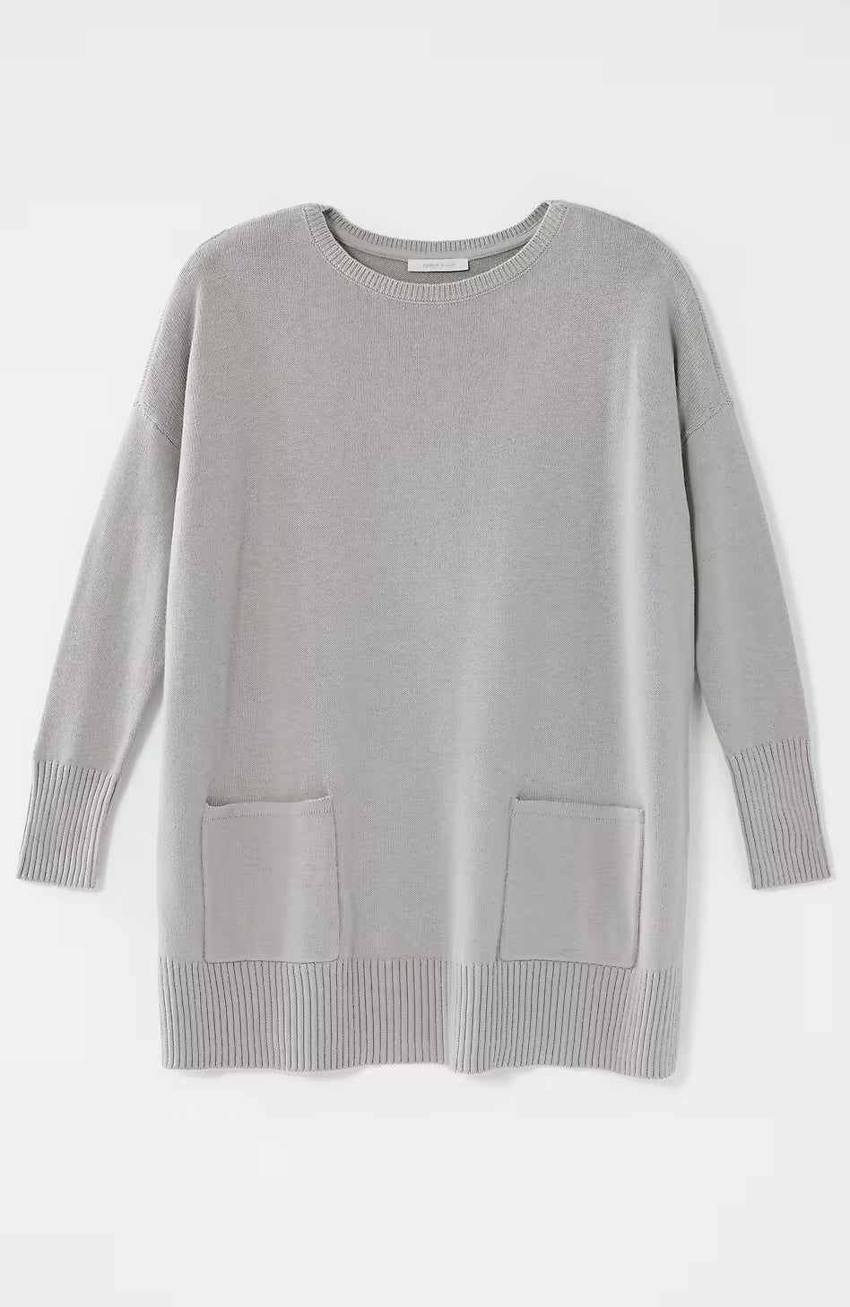 Pure Jill Patch-Pocket Sweater Tunic