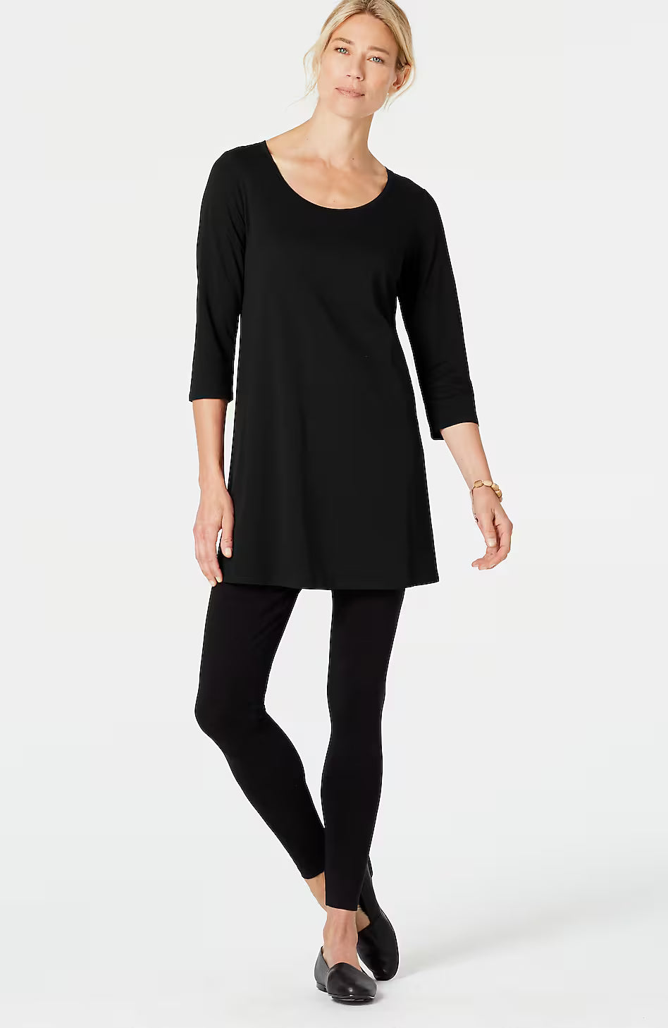 Pure Jill Ballet-Sleeve Tunic