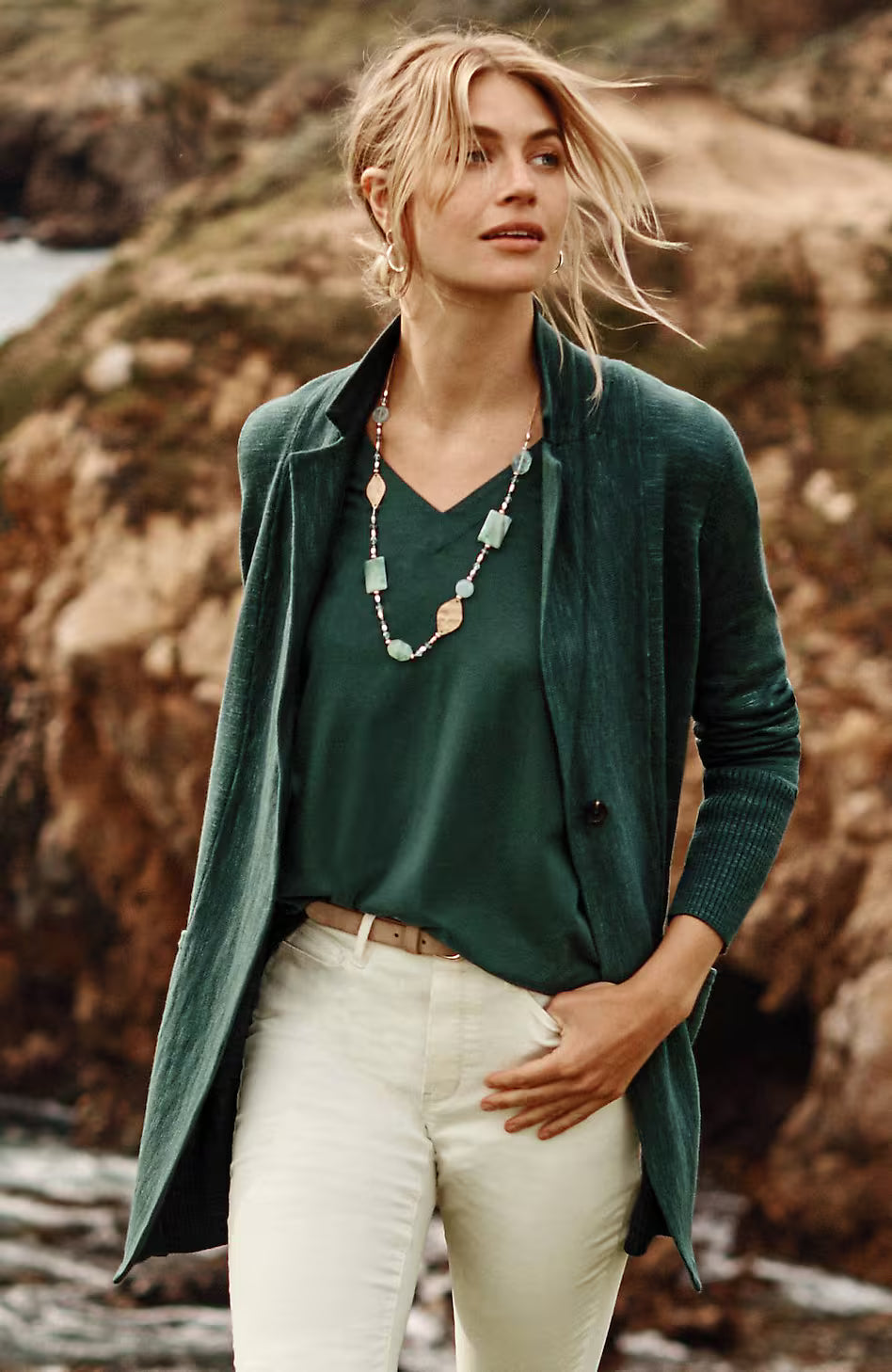 Textured Sweater-Jacket