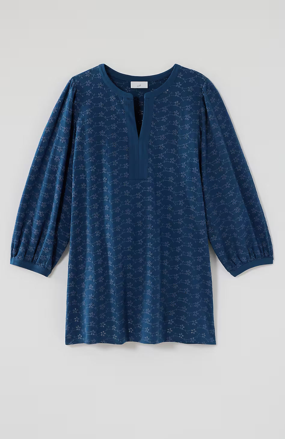 Eyelet Knit Tunic