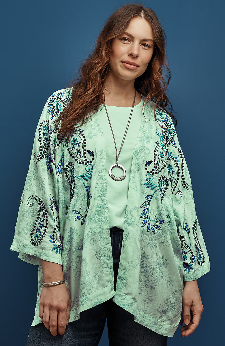 Blossoming Paisley Soft Jacket