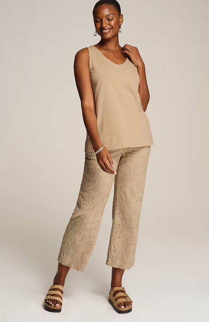 Pure Jill Soft-V-Neck Layering Tank