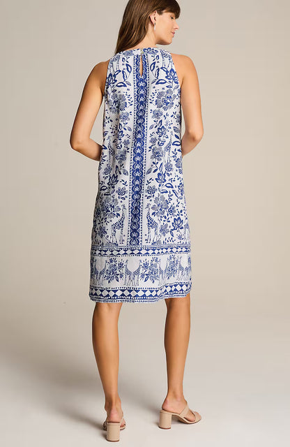 Printed Shift Dress