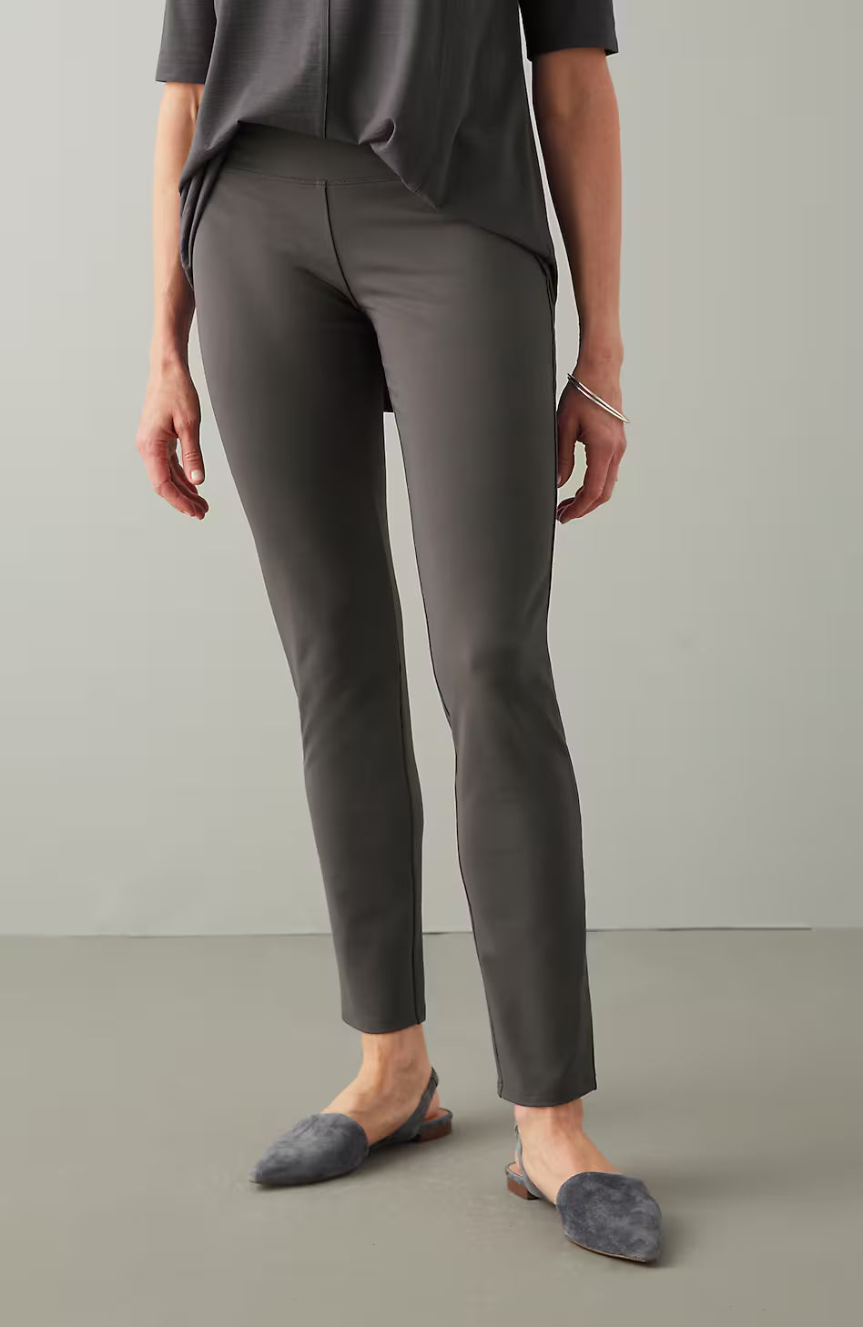 Wearever Smooth-Fit Classic Slim-Leg Pants