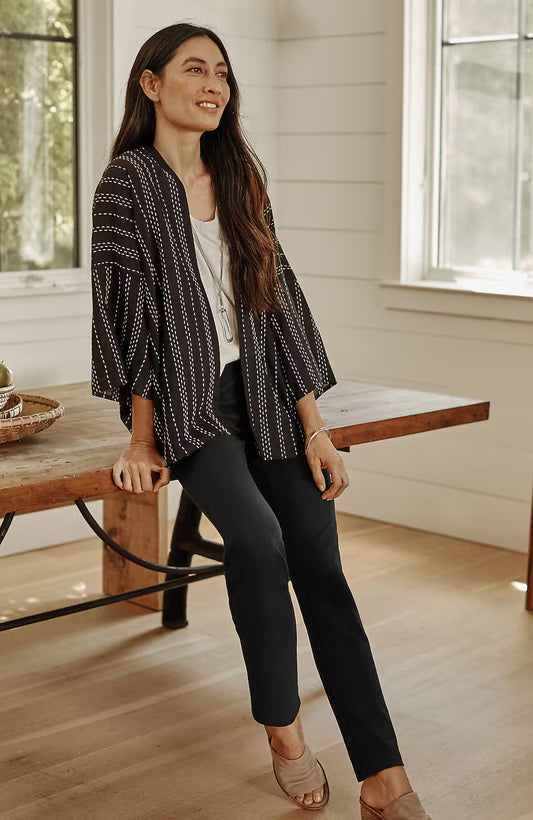 Pure Jill Affinity Slim-Leg Pants