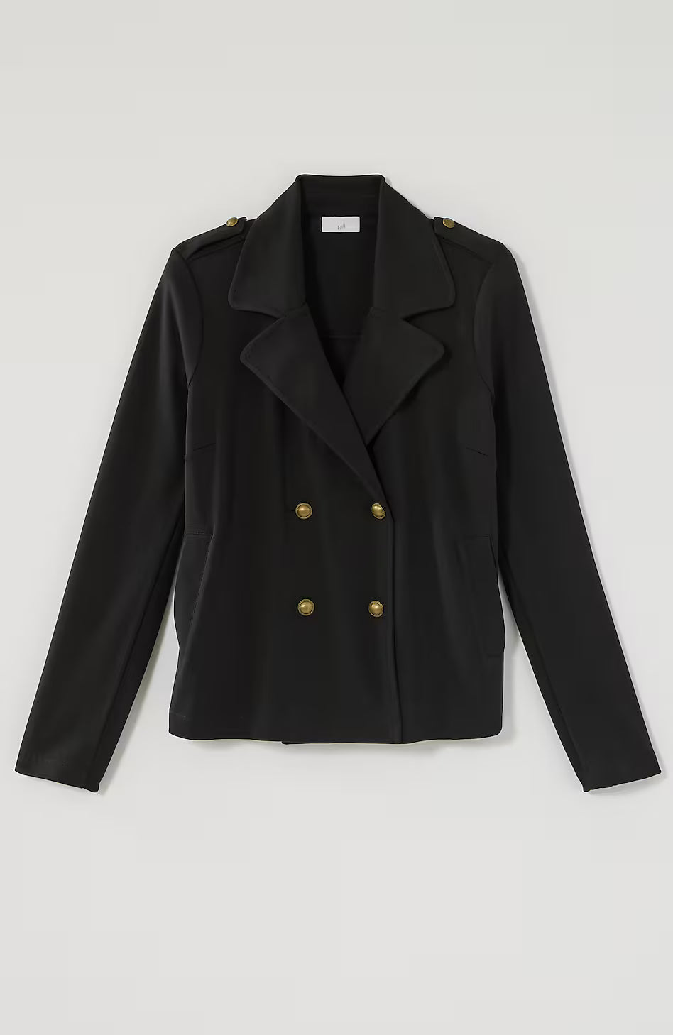 Knit Military Jacket