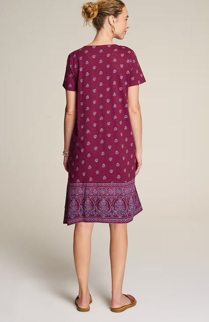 Pure Jill Slub-Knit Dress
