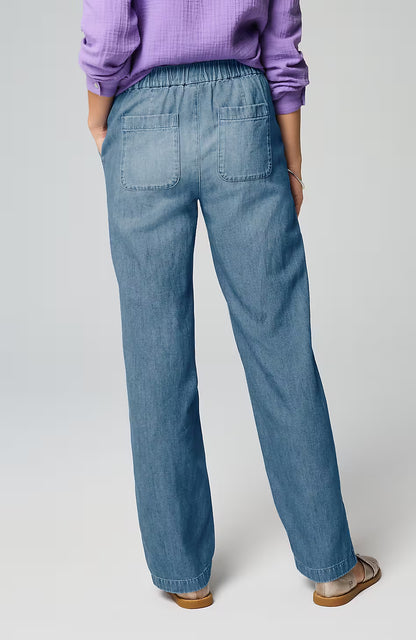 Indigo Wide-Leg Pants