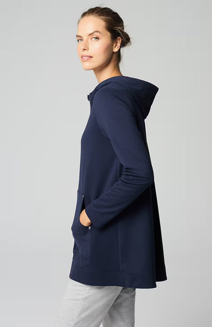 Fit Elevate Terry Knit Patch-Pocket Jacket