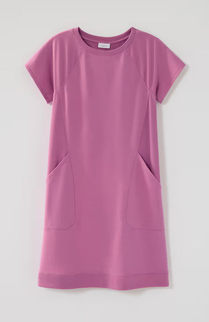 Fit Elevate Terry Seamed Pocket Dress