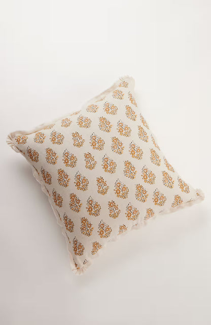 Elements Stamp-Print Pillow