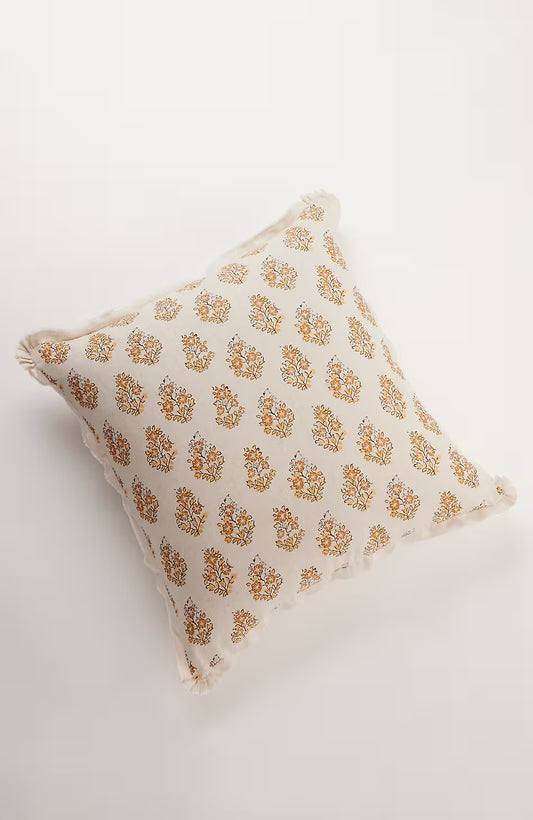 Elements Stamp-Print Pillow