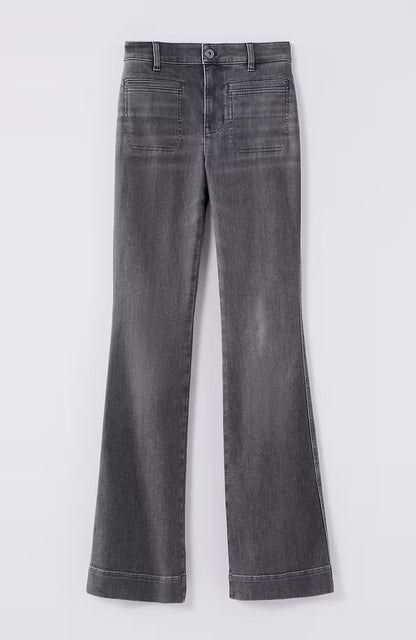High-Rise Flare Jeans
