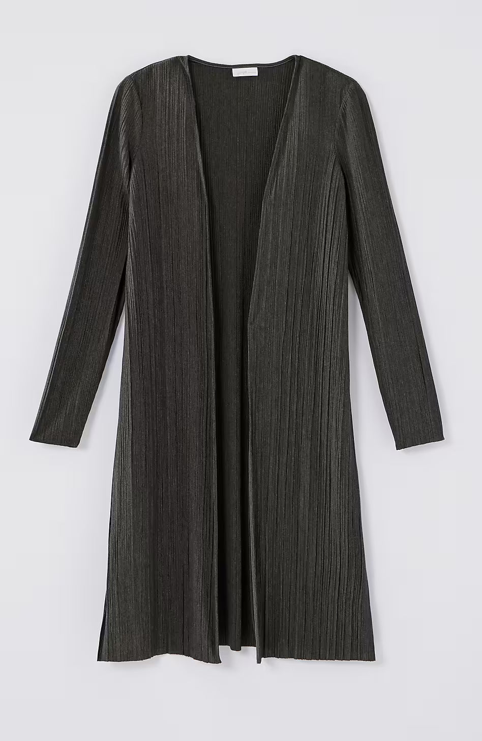 Pure Jill Pleated Knit Duster