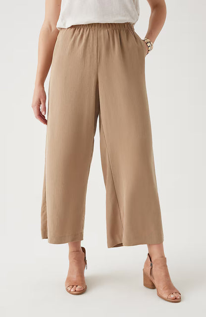 Pure Jill Sand-Washed Full-Leg Crops