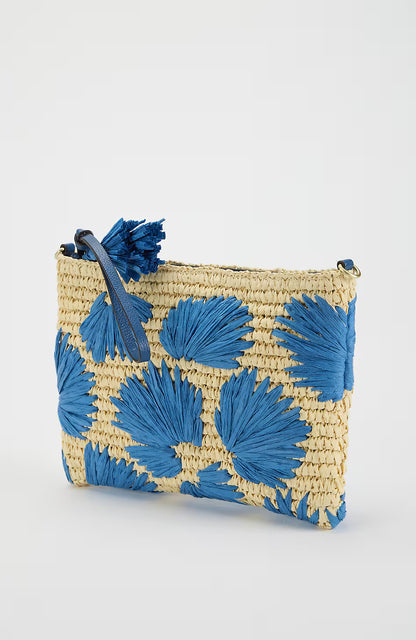 Convertible Embroidered Wristlet