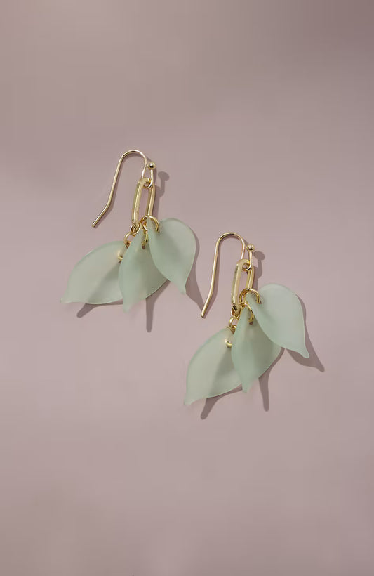 Translucent Petal Earrings