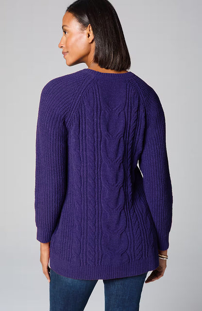 Chenille Cabled Tunic