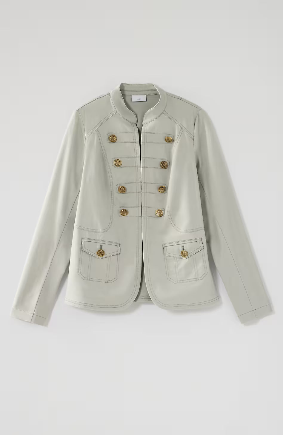 Slub Chino Military Jacket