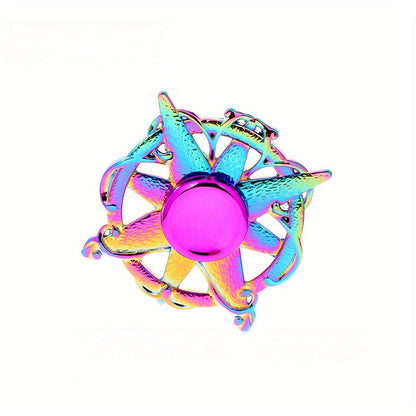 Spinner Anti-Stress Choix Populaire - Alliage Cool, Multicolore, Parfait pour Halloween, Noël, Saint-Valentin, Thanksgiving & Festival du Printemps, Artefact de Décompression