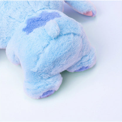 MINISO Stitch & Angel Sakura Peluches – Mignons oreillers de couple de dessins animés en 3D, parfaits pour la décoration de la chambre des enfants, la Saint-Valentin, Noël, Halloween, Pâques et les cadeaux d'anniversaire