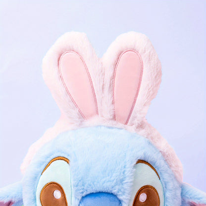 MINISO Stitch & Angel Sakura Peluches – Mignons oreillers de couple de dessins animés en 3D, parfaits pour la décoration de la chambre des enfants, la Saint-Valentin, Noël, Halloween, Pâques et les cadeaux d'anniversaire